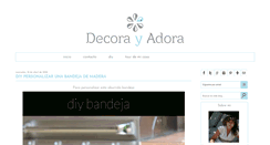 Desktop Screenshot of decorayadora.com